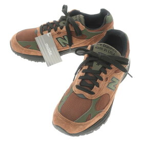 【中古】エメ レオン ドレ Aimé Leon Dore × NEW BALANCE MR993ALD スエード ナイロンメッシュ スニーカー ブラウン【サイズ27.5cm】【BRW】【S/S/A/W】【状態ランクA】【メンズ】【11105-955263】