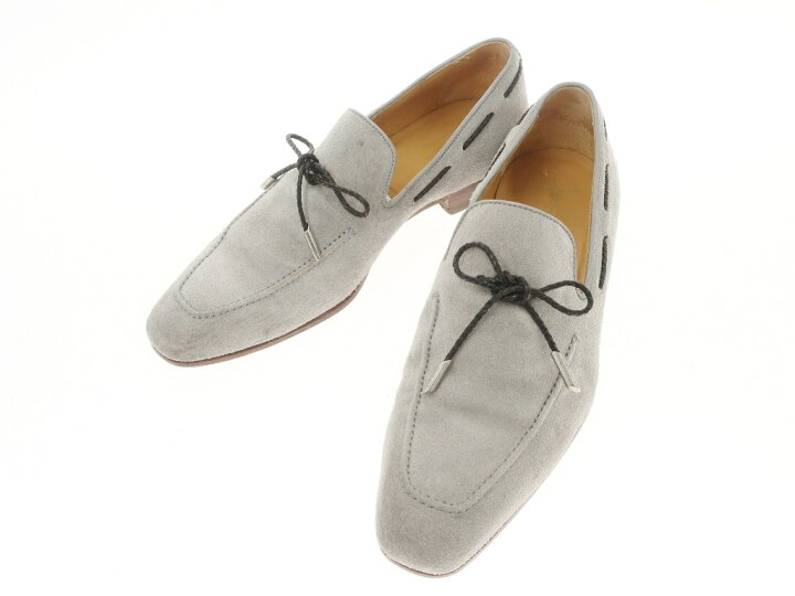 楽天市場】【中古】フェランテ FERRANTE MITOS スエード ローファー 