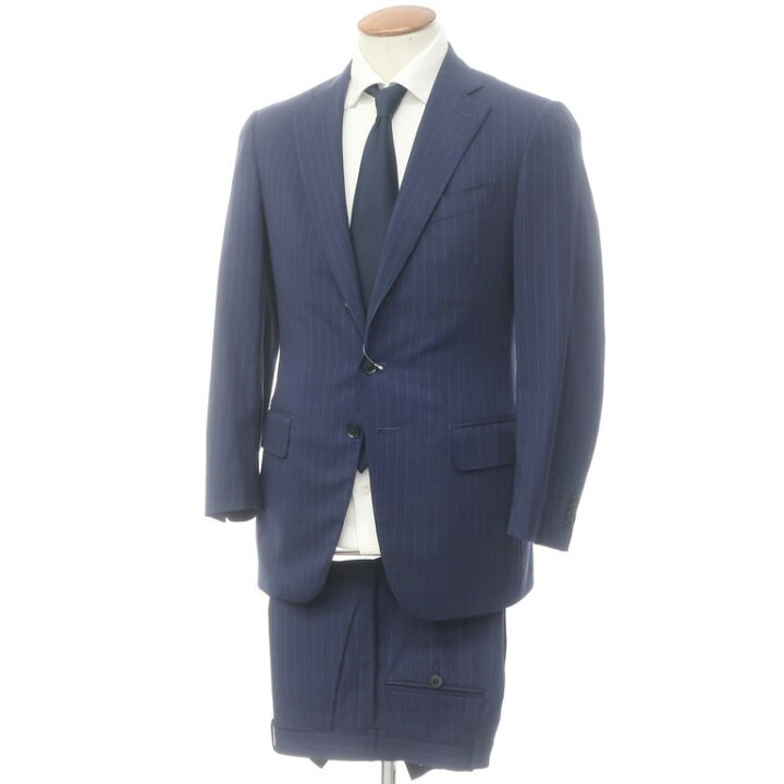 楽天市場】【中古】イザイア ISAIA GREGORY ウール AQUA 3PLY 