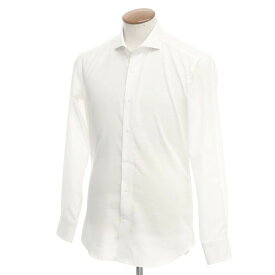 【中古】【未使用】ソルブ SOLVE ホリゾンタルカラー ドレスシャツ ホワイト【サイズ記載なし（M位）】【WHT】【S/S/A/W】【状態ランクS】【メンズ】【10601-955245】