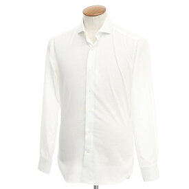 【中古】ソルブ SOLVE ホリゾンタルカラー ドレスシャツ ホワイト【サイズ記載なし（M位）】【WHT】【S/S/A/W】【状態ランクA】【メンズ】【10601-955245】