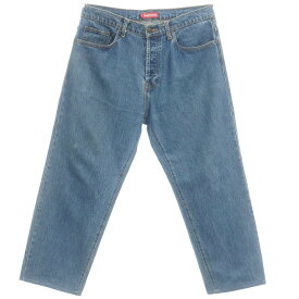 【中古】シュプリーム Supreme 2020年春夏 Loose Fit Jean デニムパンツ ジーンズ ブルー【サイズ34】【BLU】【S/S/A/W】【状態ランクB】【メンズ】【10903-955230】