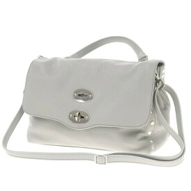 【新品】ザネラート ZANELLATO POSTINA S ポスティーナ レザー 2way ポストマンバッグ ショルダーバッグ グレー【W29×H19×D14.5】【GRY】【S/S/A/W】【状態ランクN】【レディース】【91302-955386】[BPD]