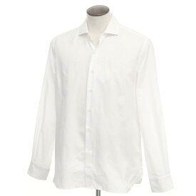 【中古】オリアン ORIAN ワイドカラー ドレスシャツ ホワイト【サイズ43】【WHT】【S/S/A/W】【状態ランクC】【メンズ】