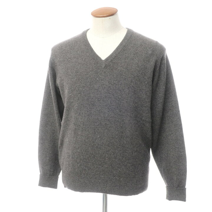 楽天市場】【中古】バランタイン BALLANTYNE カシミヤ Vネックニット 
