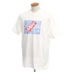 【中古】シュプリーム Supreme 2022年春夏 Float Tee コットン プリント クルーネック 半袖Tシャツ オフホワイト【サイズM】【WHT】【S/S】【状態ランクA】【メンズ】[BPD]
