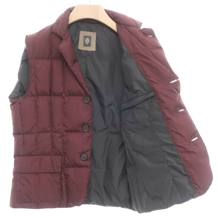 楽天市場】【中古】イレブンティ eleventy ナイロン ダウンベスト 