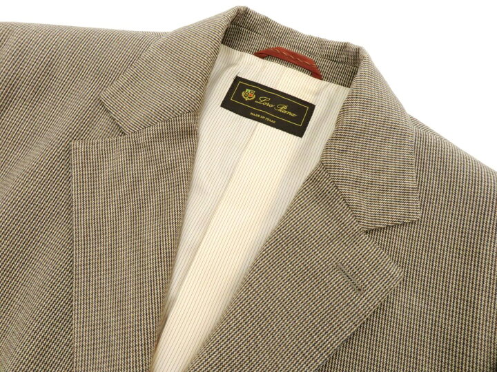 楽天市場】【中古】ロロピアーナ Loro Piana コットン 3つボタン 