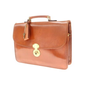 【中古】スウェイン アドニー ブリッグ SWAINE ADENEY BRIGG フルレザー ブリーフケース ブラウン【BRW】【S/S/A/W】【状態ランクC】【メンズ】