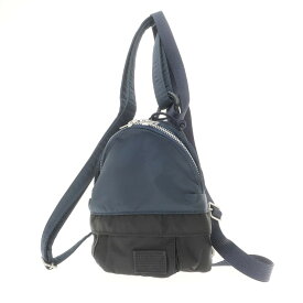 【中古】【未使用】サカイ Sacai PORTERコラボ ミニリュック バッグ ネイビーxブラック【W15xH17xD6.5】【NVY】【S/S/A/W】【状態ランクS】【レディース】【778992】