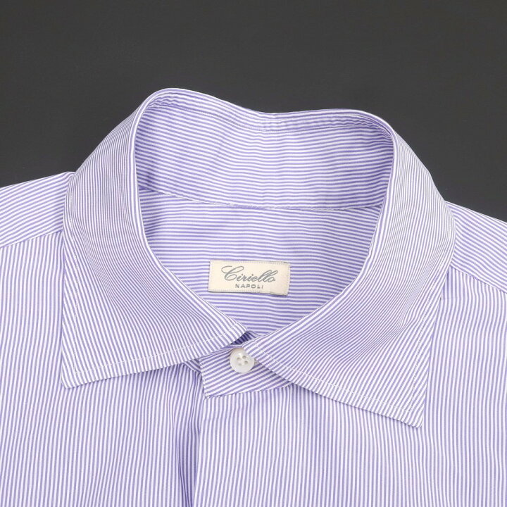 楽天市場】【中古】チリエッロ CIRIELLO コットン セミワイドカラー  