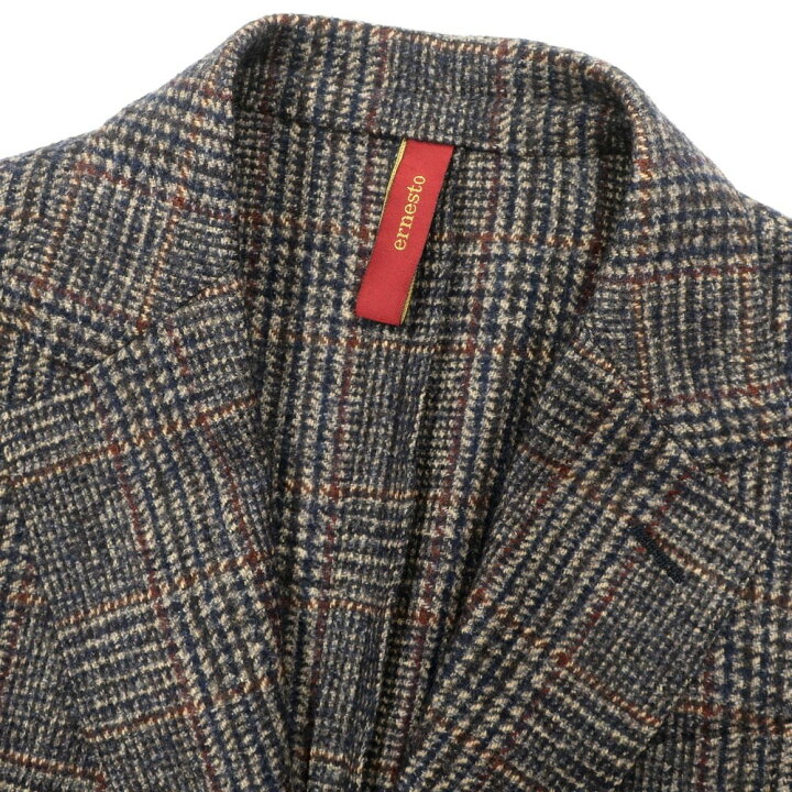 楽天市場】【中古】エルネスト ernesto GFB ウールアルパカ チェック  