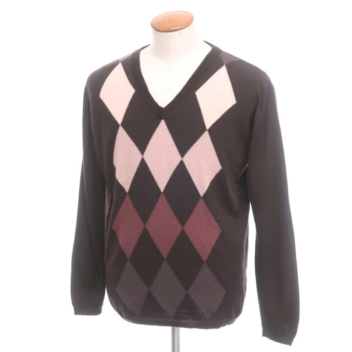 楽天市場】【中古】ジョンスメドレー JOHN SMEDLEY ウール Vネック 