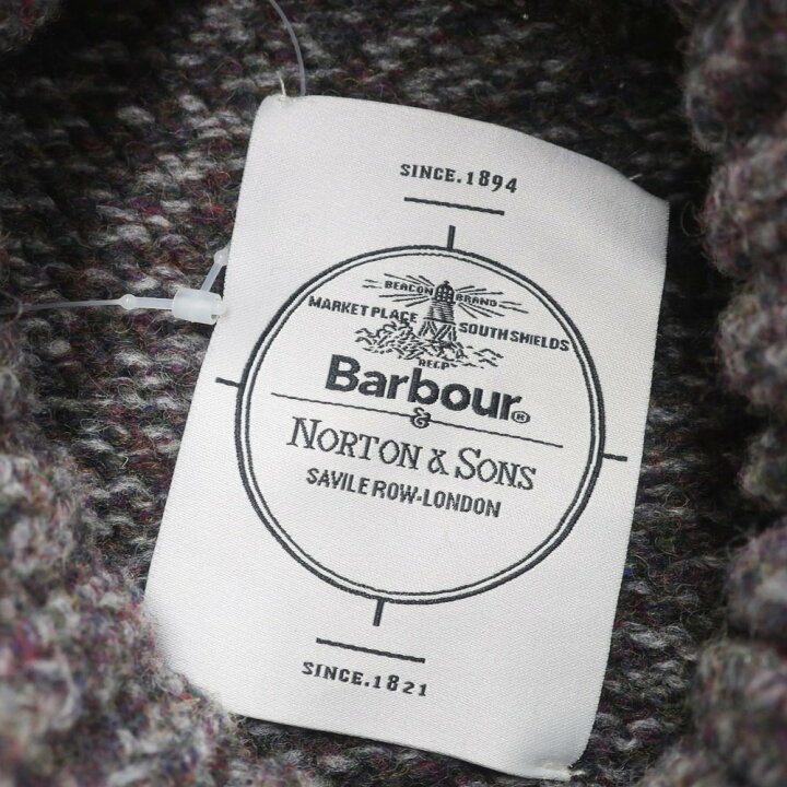 楽天市場】【中古】バーブァー バブアー Barbour ミドルゲージウール  
