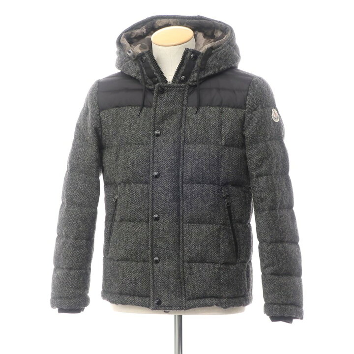 楽天市場】【中古】モンクレール MONCLER GUYENNE ウールツイード 