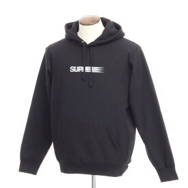 【中古】シュプリーム Supreme 2020年春夏 Motion Logo Hooded Sweatshirt コットン パーカー ブラック【サイズL】【BLK】【A/W】【状態ランクB】【メンズ】【778890】