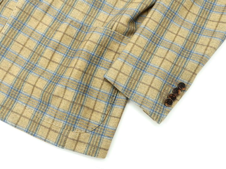 楽天市場】【中古】サルトリオ Sartorio ウール チェック プリント 3B 
