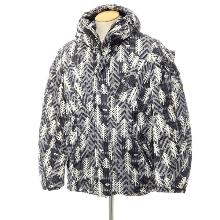 楽天市場】【中古】グリフィン GRIFFIN ナイロン 総柄 ダウン  