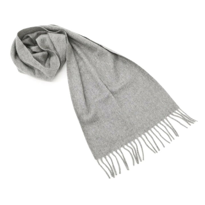 楽天市場】【中古】ロロピアーナ Loro Piana カシミヤ マフラー グレー  