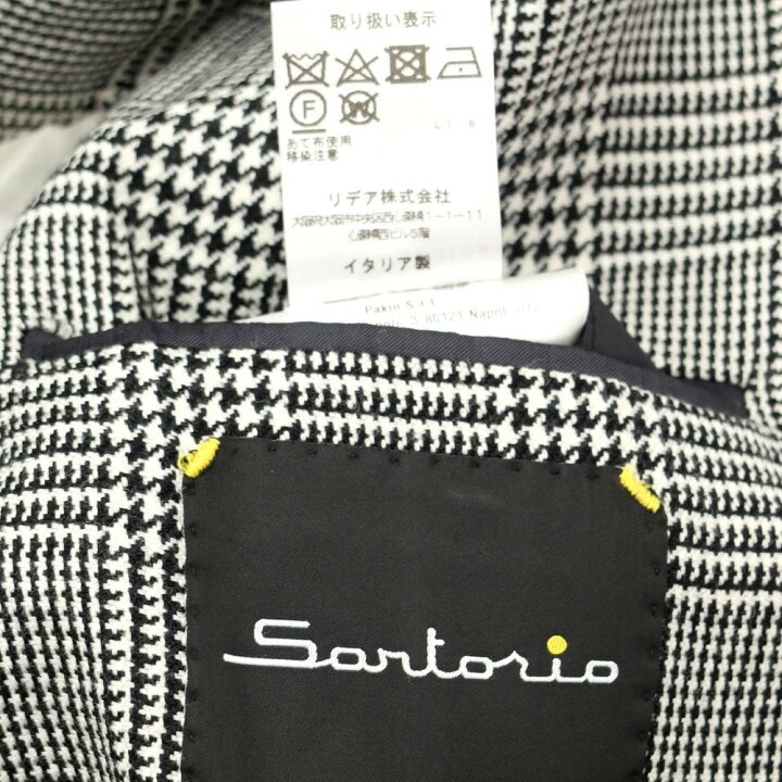 楽天市場】【中古】サルトリオ Sartorio ウール チェック 2B 