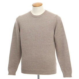 【中古】ザノーネ ZANONE ウール クルーネック ニット ダークグレージュ【サイズ48】【GRY】【A/W】【状態ランクB】【メンズ】【769879】