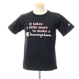 【中古】チャンピオン Champion T1011 ヘビーコットン プリント 袖Tシャツ ブラック【サイズSMALL】【BLK】【S/S】【状態ランクB】【メンズ】【769597】[EPD]