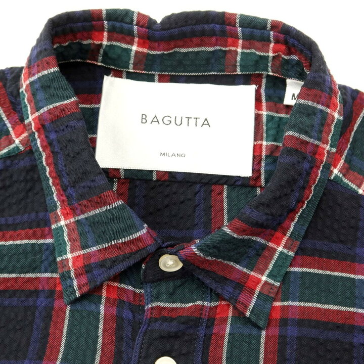 楽天市場】【新品】バグッタ Bagutta シアサッカーコットン チェック 