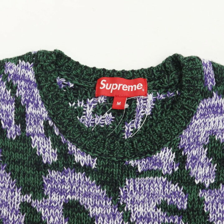 楽天市場】【中古】シュプリーム Supreme 2023年春夏 Stacked Sweater 