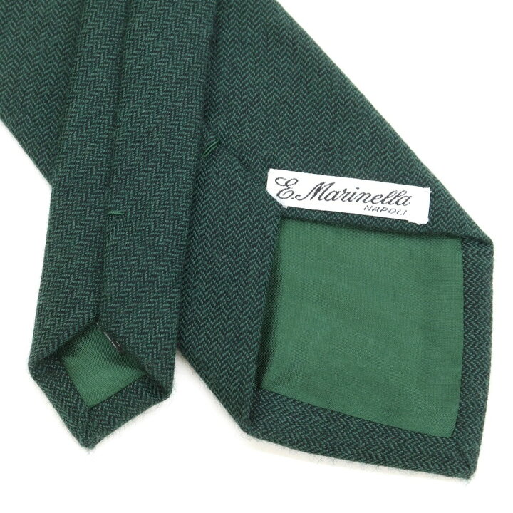 楽天市場】【中古】マリネッラ E.MARINELLA 3つ折り カシミヤ ネクタイ 