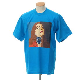 【中古】アカシアレコード ACACIAS RECORDS クルーネック プリント 半袖Tシャツ ブルー系【サイズ1】【BLU】【S/S】【状態ランクB】【メンズ】【769294】[DPD]