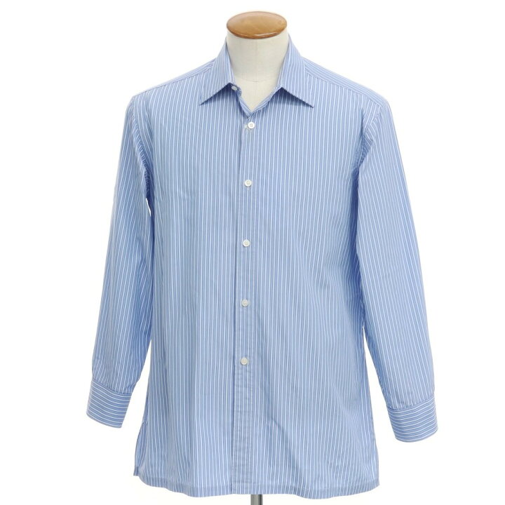 楽天市場】【中古】シャルベ CHARVET コットン ストライプ レギュラー 