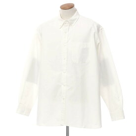 【中古】エスエスズィー SSZ × BEAMS PLUS オックスフォードコットン オーバーサイズ BDシャツ ホワイト【サイズM】【WHT】【S/S/A/W】【状態ランクB】【メンズ】【769274】[EPD]