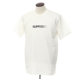 【中古】シュプリーム Supreme 2023年春夏 Motion Logo Tee クルーネック 半袖Tシャツ ホワイト【サイズL】【WHT】【S/S】【状態ランクB】【メンズ】【769196】[EPD]