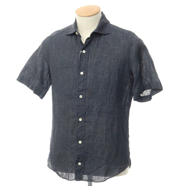 楽天市場】【中古】フィナモレ Finamore リネン 半袖シャツ 