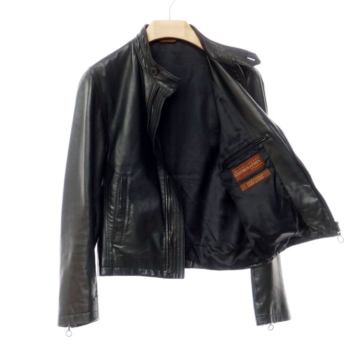 楽天市場】【中古】セラファン SERAPHIN ラムレザー ライダース 