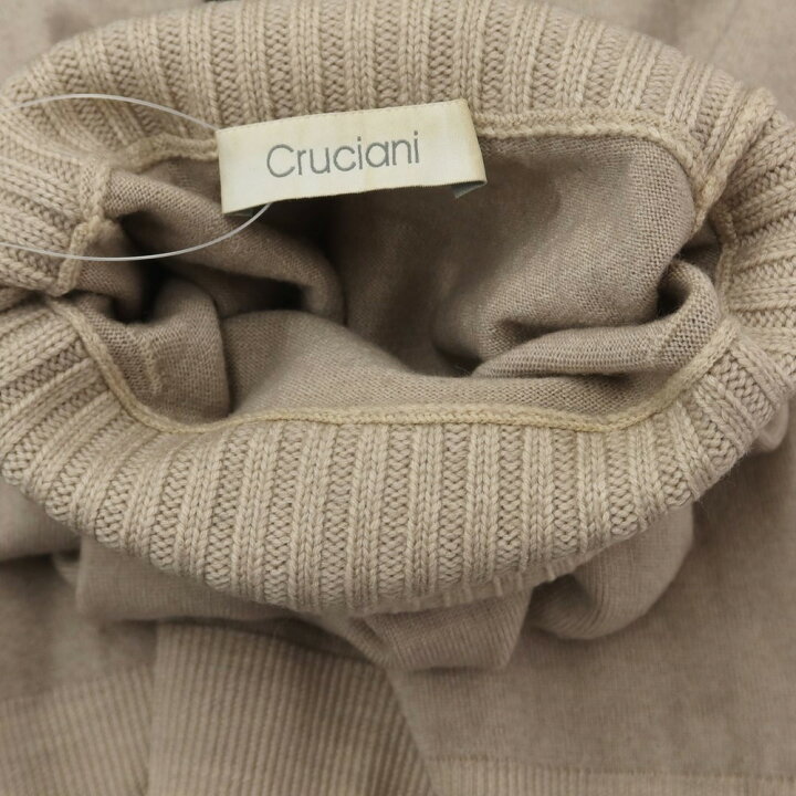Cruciani ダークネイビー タートルネックニット44 【楽天市場 