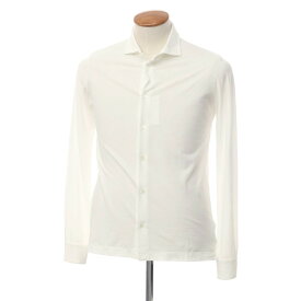 【中古】【未使用】ザノーネ ZANONE アイスコットン カジュアルシャツ ホワイト【サイズ46】【WHT】【S/S/A/W】【状態ランクS】【メンズ】【769088】[APD]