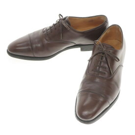 【中古】ジョンロブ John Lobb CITY2 ストレートチップ ドレスシューズ ブラウン【サイズ7E】【BRW】【S/S/A/W】【状態ランクC】【メンズ】【769069】[EPD]