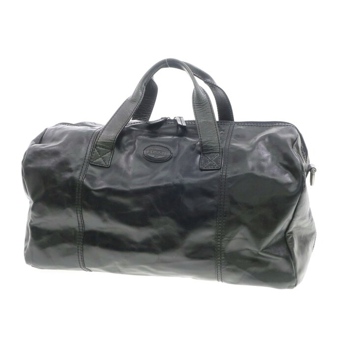 楽天市場】【中古】フォッシル FOSSIL フルレザー ボストンバッグ 