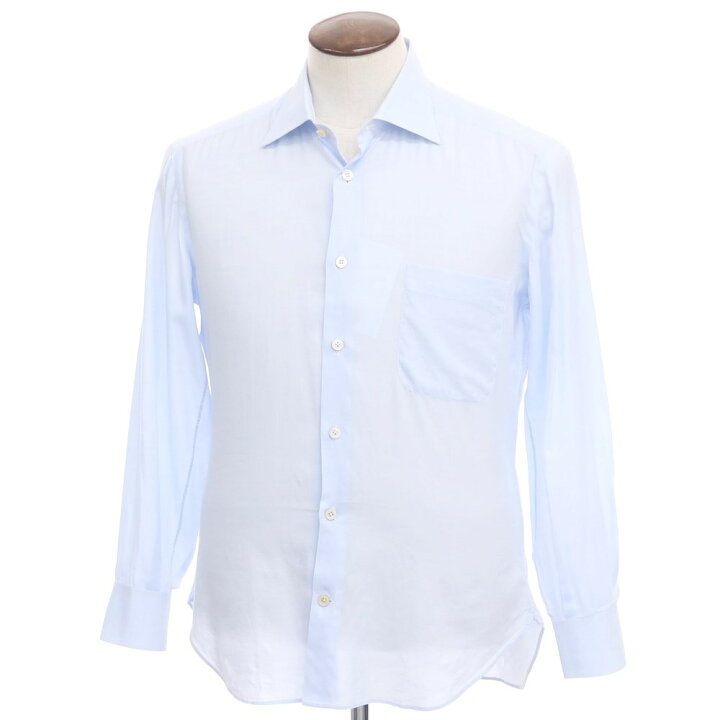 楽天市場】【中古】キートン Kiton ツイルコットン セミワイドカラー 