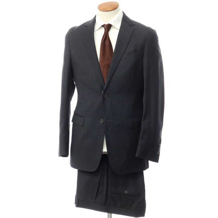楽天市場】【中古】ジーゼニア Z Zegna ウール 2B セットアップ スーツ 
