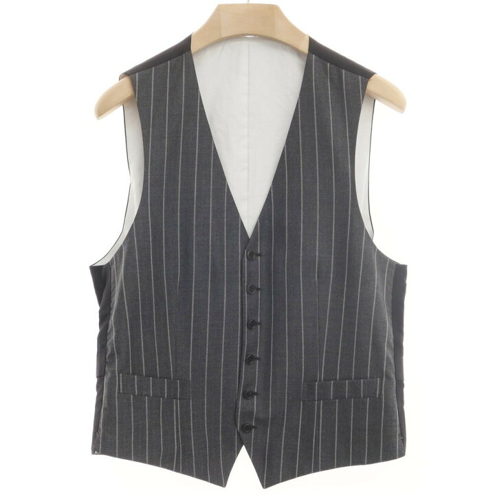 楽天市場】【中古】ブリオーニ Brioni ウール 3ピース ストライプ 3B 