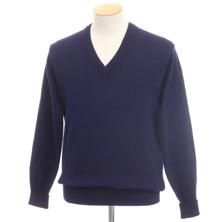 楽天市場】【中古】バランタイン BALLANTYNE カシミヤ Vネック プル 