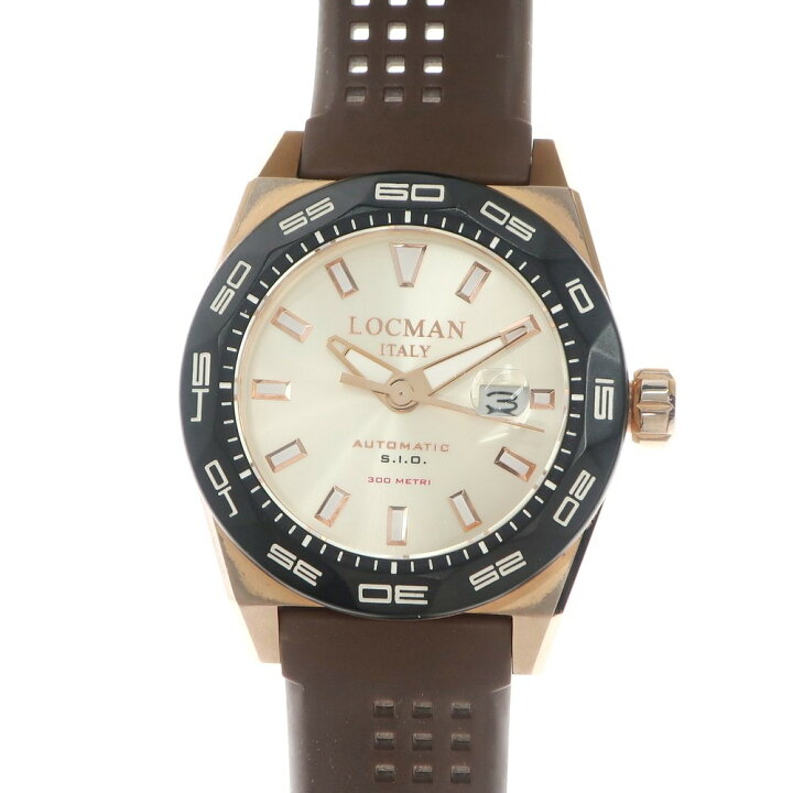 楽天市場】【中古】ロックマン LOCMAN SIO オートマチック ダイバーズ 