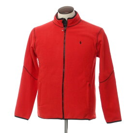 【中古】ポロ ラルフローレン Polo Ralph Lauren ポリエステル ジップアップ フリースジャケット ブルゾン レッド【サイズXL】【RED】【A/W】【状態ランクA】【レディース】【768880】[DPD]