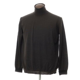 【中古】アルマーニ コレッツォーニ ARMANI COLLEZIONI ウール タートルネック プルオーバーニット チャコールグレー【サイズ52】【GRY】【A/W】【状態ランクB】【メンズ】【768879】[DPD]