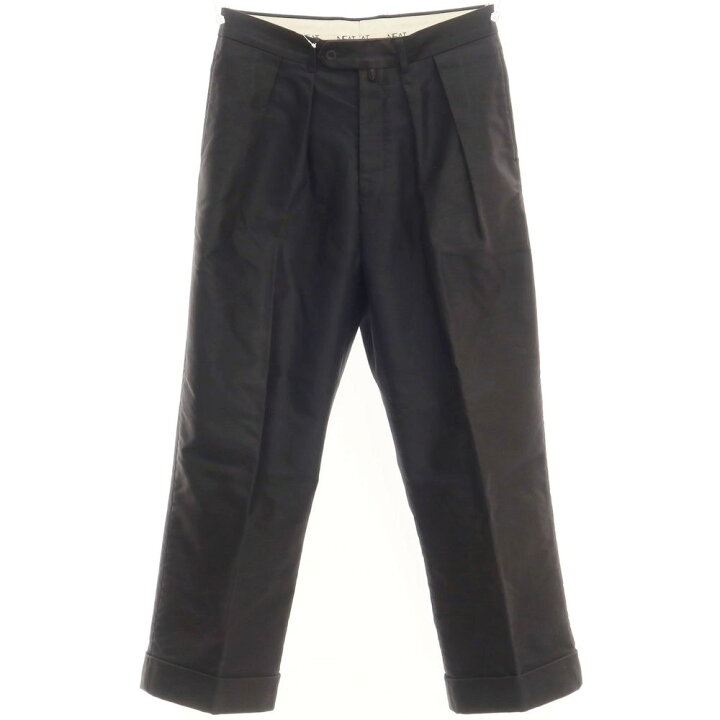 楽天市場】【中古】ニート NEAT コットン ワイド チノパンツ ブラック 