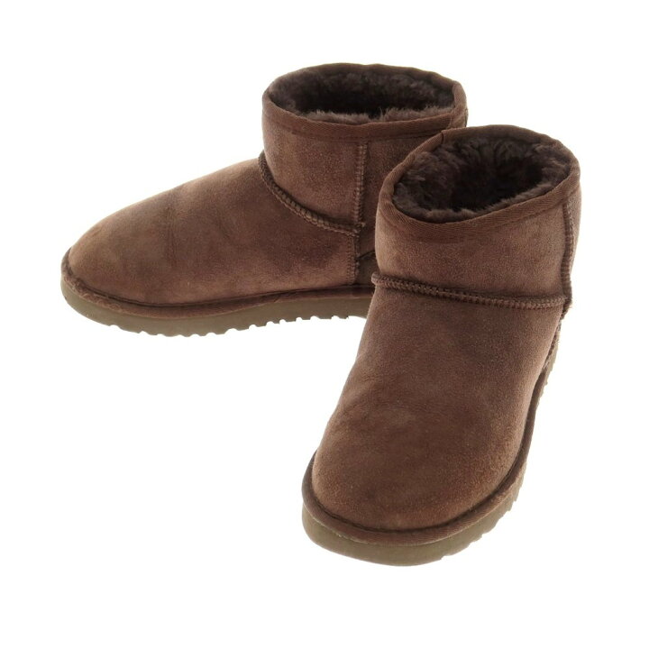 楽天市場】【中古】アグ UGG クラシックミニ F1910D ムートンブーツ 