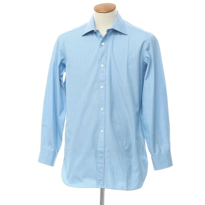楽天市場】【中古】シャルベ CHARVET コットン ストライプ ワイド 