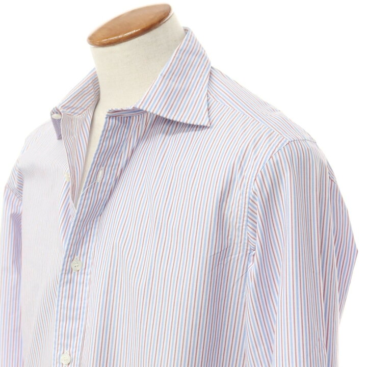 楽天市場】【中古】シャルベ CHARVET コットン ストライプ ワイド 